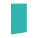 Pliszírozott redőny Benzinzöld 75x150 cm szövetszélesség 3