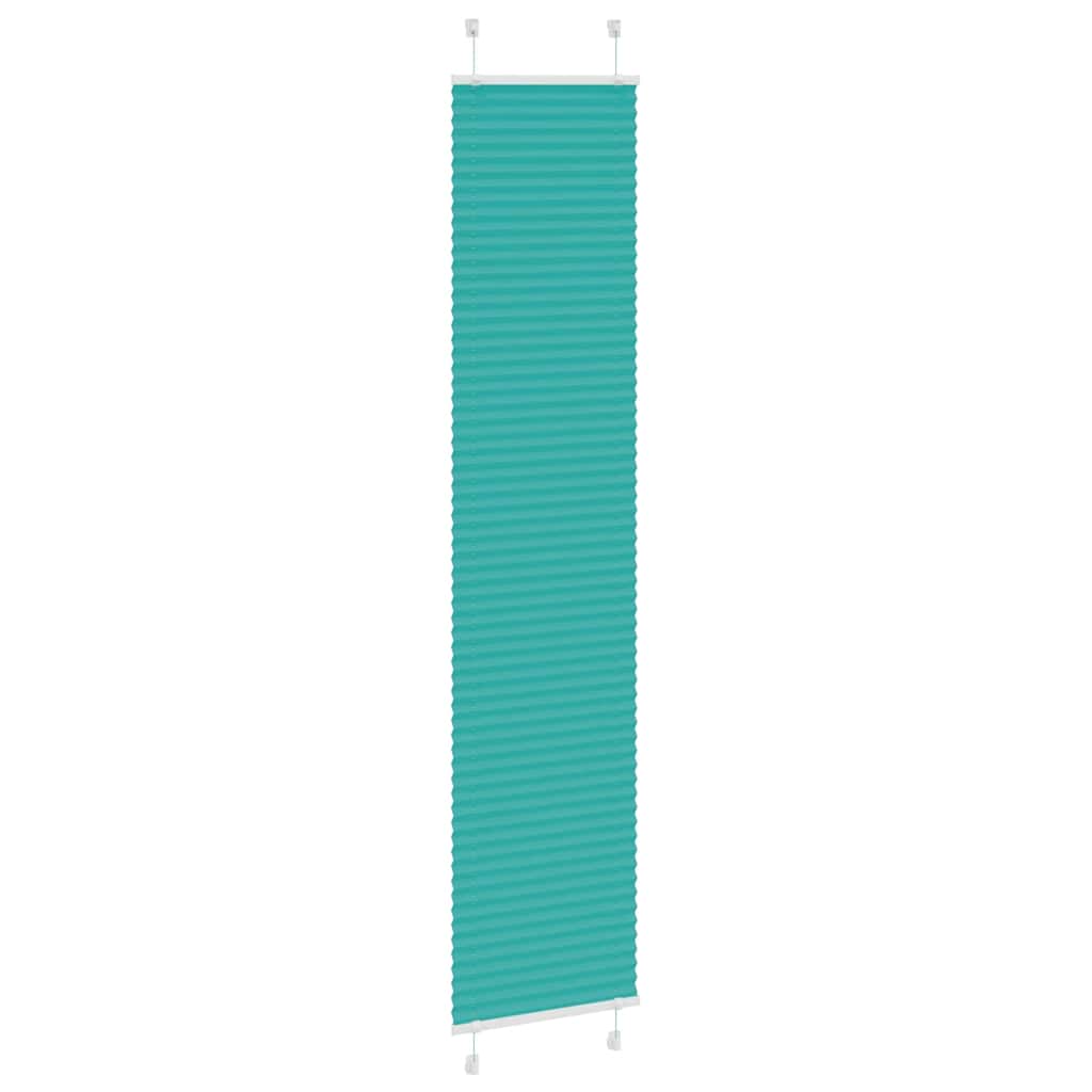 Pliszírozott redőny Benzinzöld 40x200 cm szövetszélesség 3