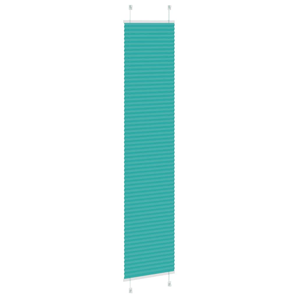 Pliszírozott redőny Benzinzöld 40x200 cm szövetszélesség 4