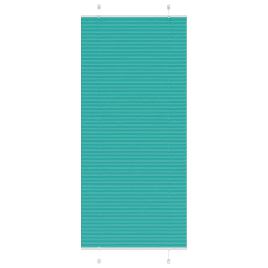 Pliszírozott redőny Benzinzöld 100x200 cm szövetszélesség