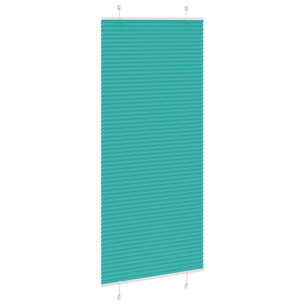 Pliszírozott redőny Benzinzöld 100x200 cm szövetszélesség 3