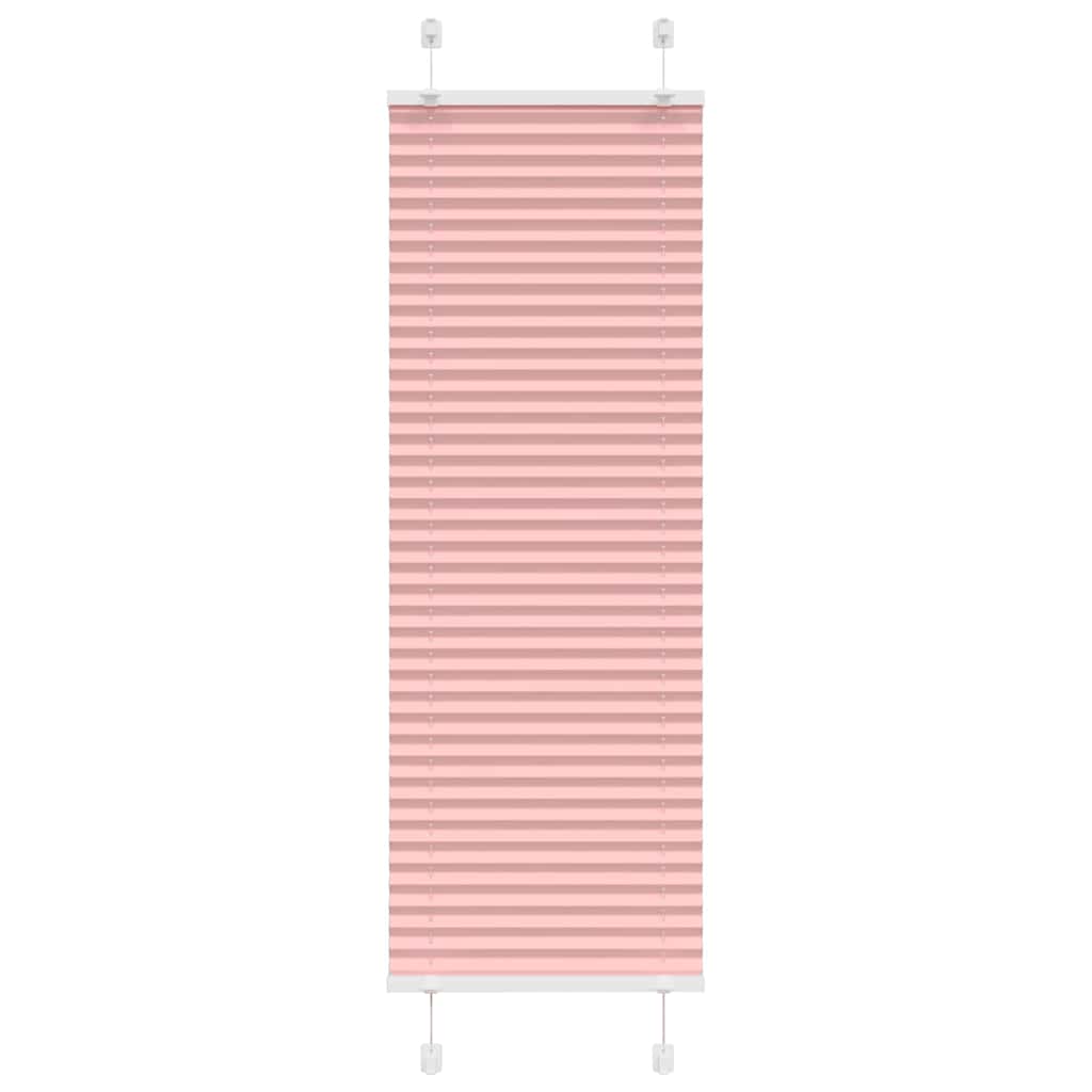 Pliszírozott redőny rózsaszín 40x100 cm szövetszélesség 39,4 cm