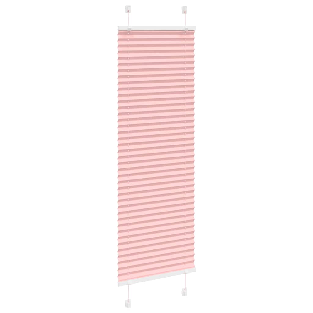 Pliszírozott redőny rózsaszín 40x100 cm szövetszélesség 39,4 cm 3