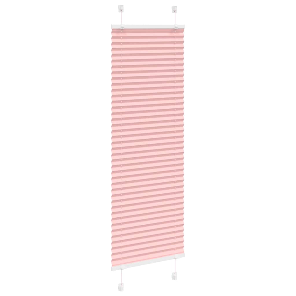 Pliszírozott redőny rózsaszín 50x100 cm szövetszélesség 49,4 cm 3