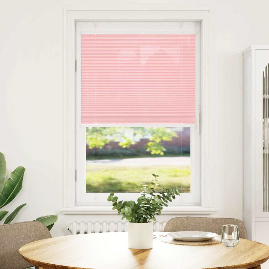 Pliszírozott redőny rózsaszín 70x150 cm szövetszélesség 69,4 cm 2