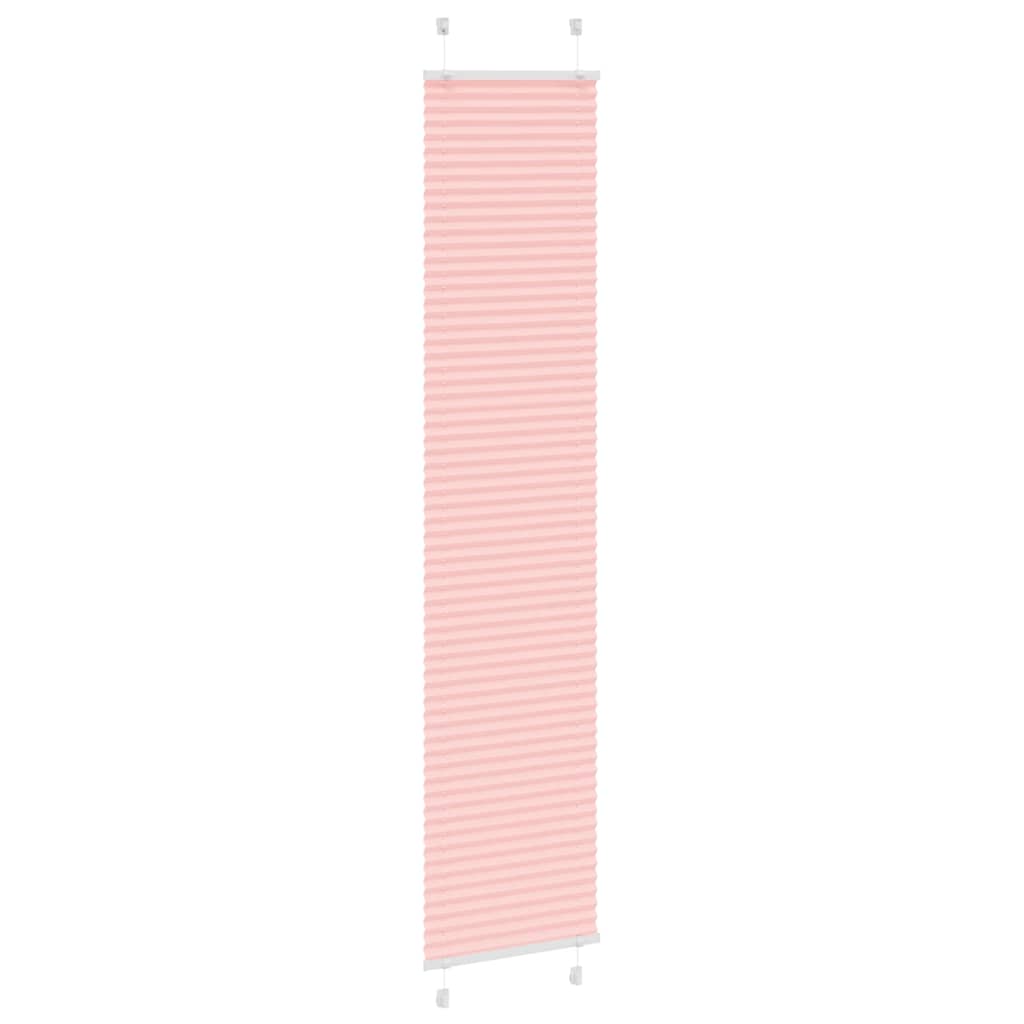 Pliszírozott redőny rózsaszín 45x200 cm szövetszélesség 44,4 cm 3