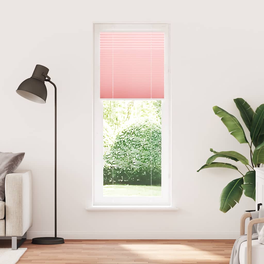 Pliszírozott redőny rózsaszín 70x200 cm szövetszélesség 69,4 cm 2