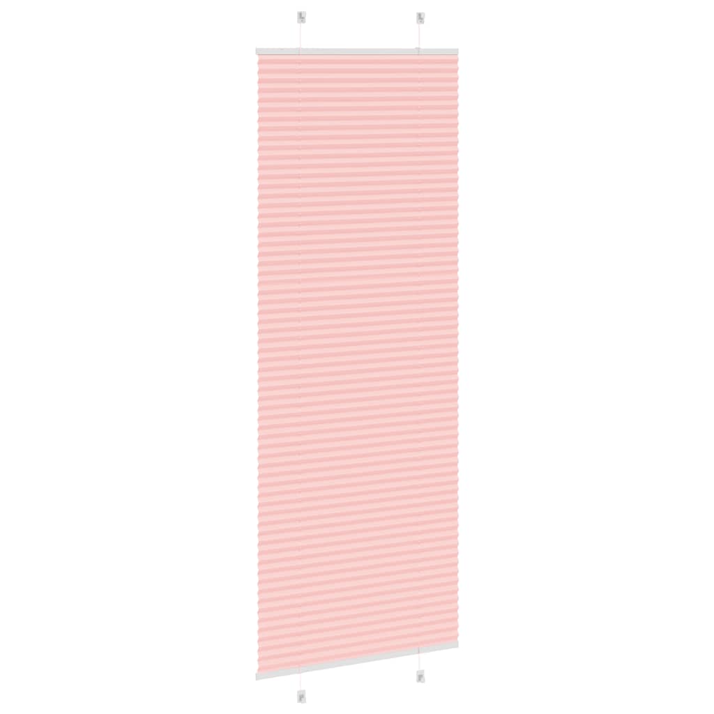 Pliszírozott redőny rózsaszín 70x200 cm szövetszélesség 69,4 cm 4