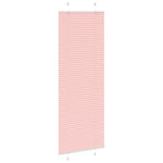 Pliszírozott redőny rózsaszín 80x200 cm szövetszélesség 79,4 cm 3