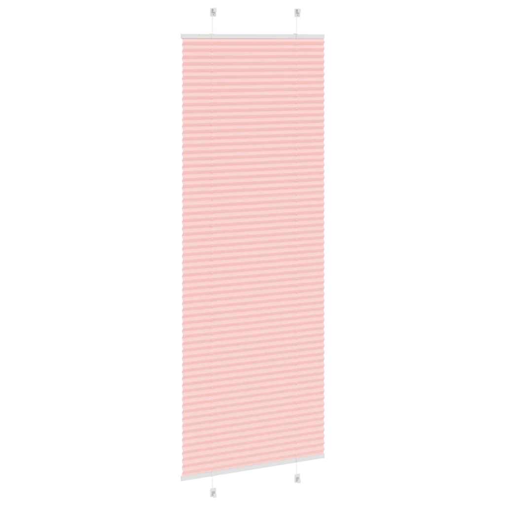Pliszírozott redőny rózsaszín 80x200 cm szövetszélesség 79,4 cm 4