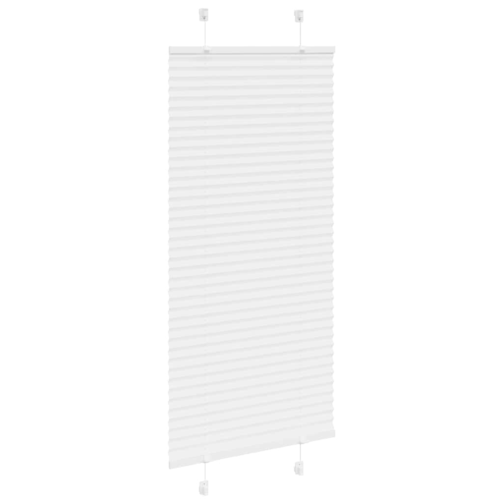 Pliszírozott redőny Fehér 65x100 cm szövetszélesség 64,4 cm 3