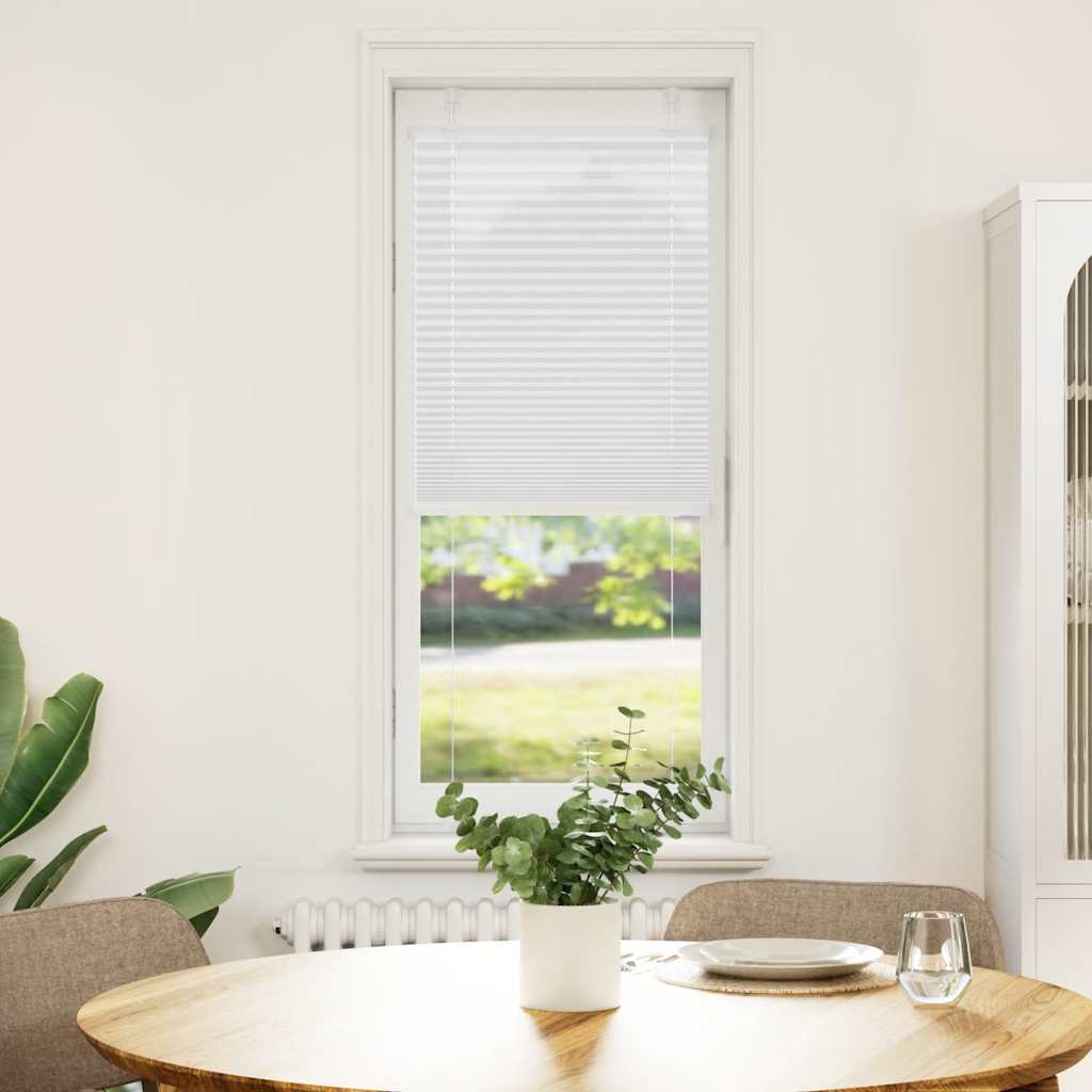 Pliszírozott redőny Fehér 40x150 cm szövetszélesség 39,4 cm 2