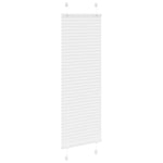 Pliszírozott redőny Fehér 40x150 cm szövetszélesség 39,4 cm 3