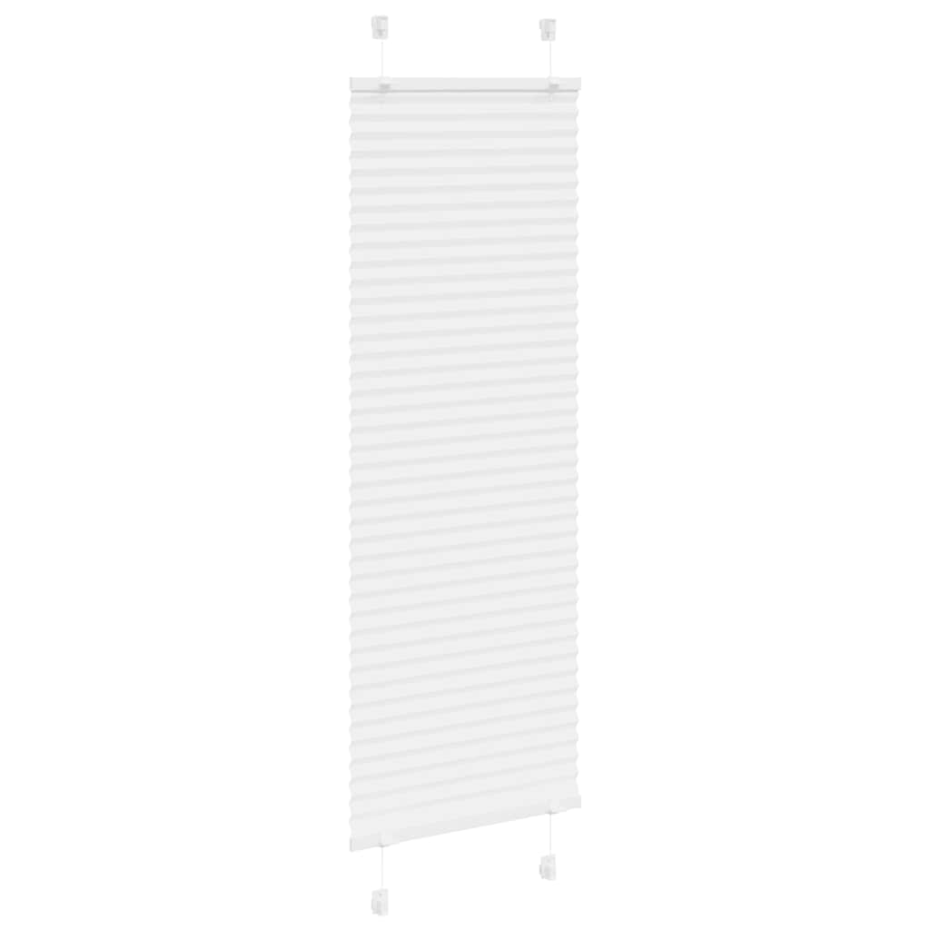 Pliszírozott redőny Fehér 40x150 cm szövetszélesség 39,4 cm 3
