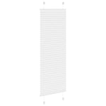 Pliszírozott redőny Fehér 40x150 cm szövetszélesség 39,4 cm 4