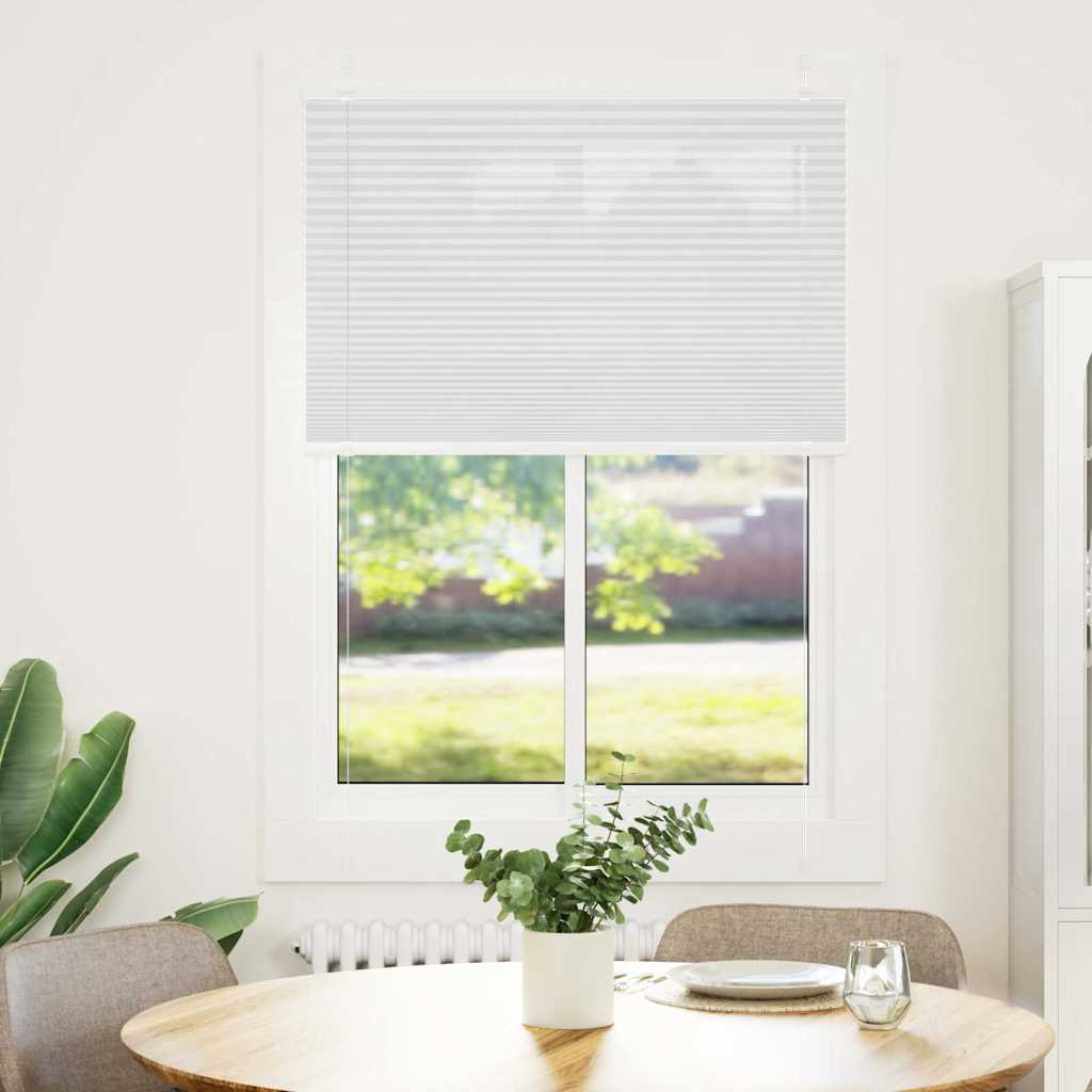 Pliszírozott redőny Fehér 85x150 cm szövetszélesség 84,4 cm 2