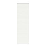 Pliszírozott redőny Fehér 65x200 cm szövetszélesség 64,4 cm