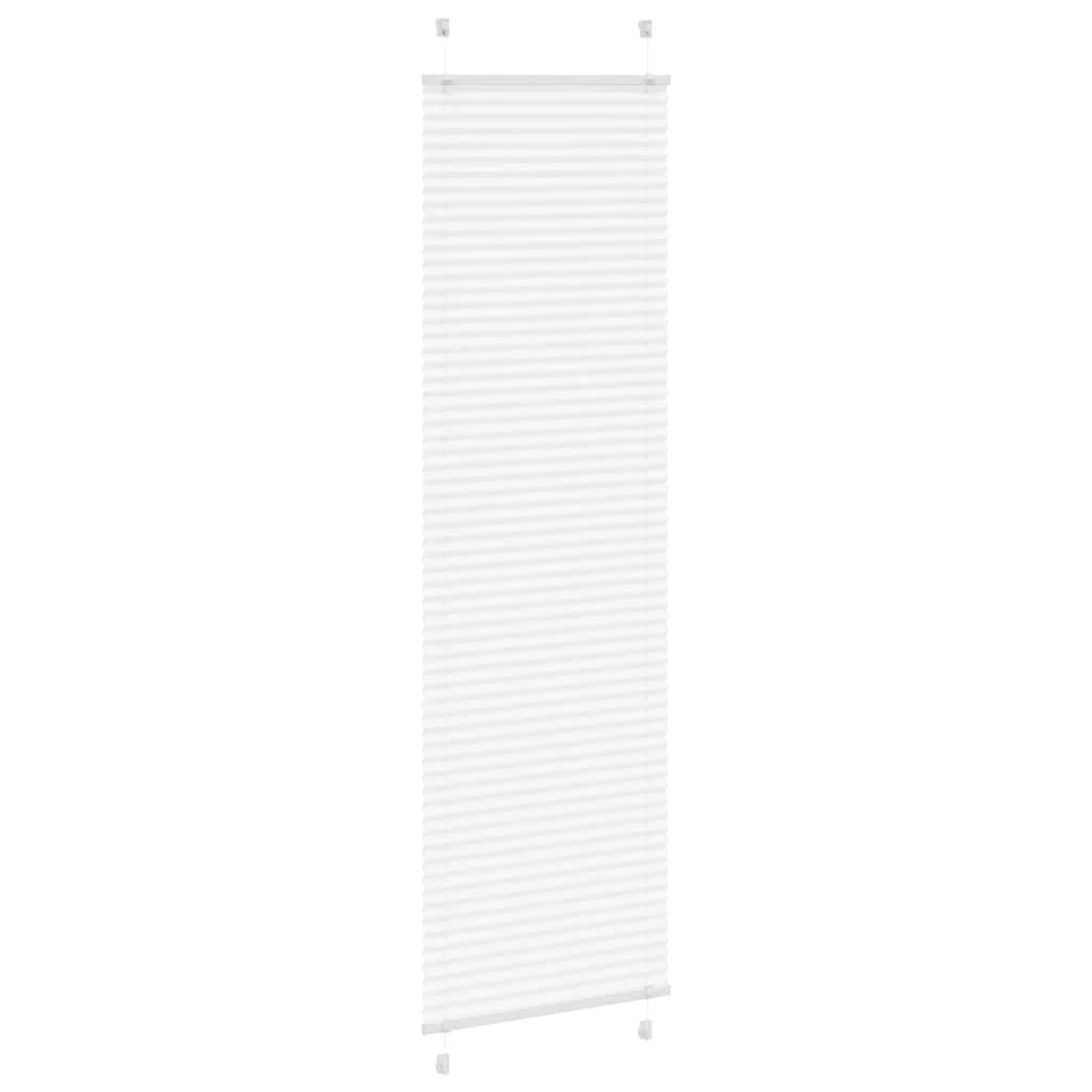 Pliszírozott redőny Fehér 65x200 cm szövetszélesség 64,4 cm 3