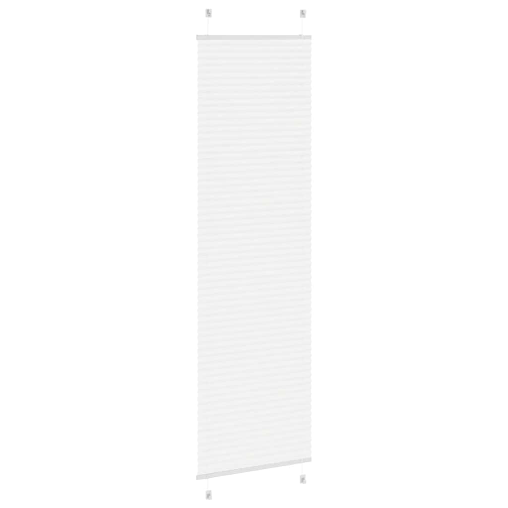 Pliszírozott redőny Fehér 65x200 cm szövetszélesség 64,4 cm 4