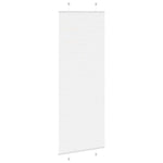 Pliszírozott redőny Fehér 75x200 cm szövetszélesség 74,4 cm 4