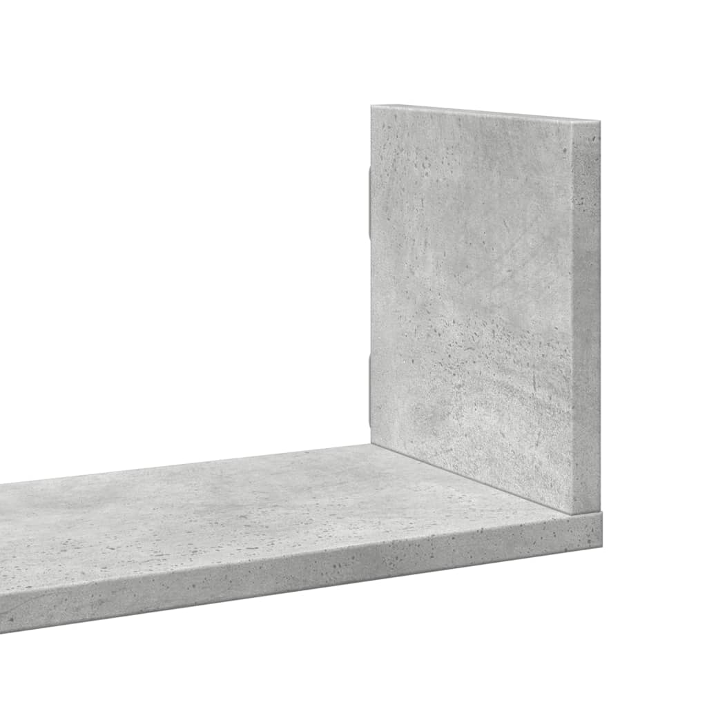 3 db betonszürke szerelt fa fali polc 58 x 18 x 18 cm 7