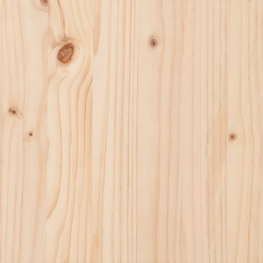 Tömör fenyőfa tripla emeletes ágykeret 160x200/80x160 cm 9