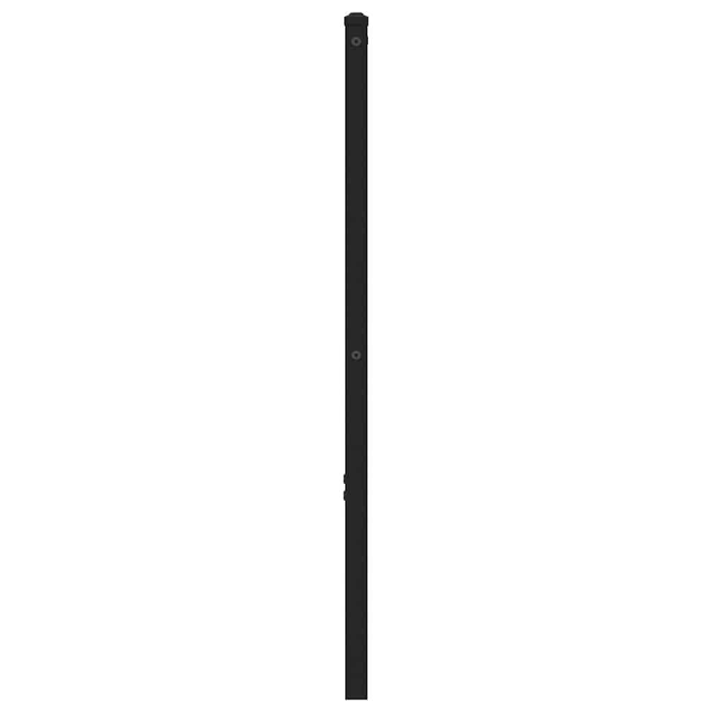 Füstös tölgy színű szerelt fa és vas csere fejtámla 120 cm 4