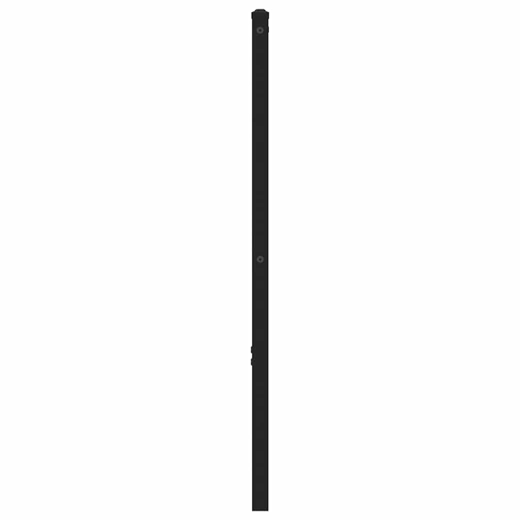 Füstös tölgy színű szerelt fa és vas csere fejtámla 193 cm 4