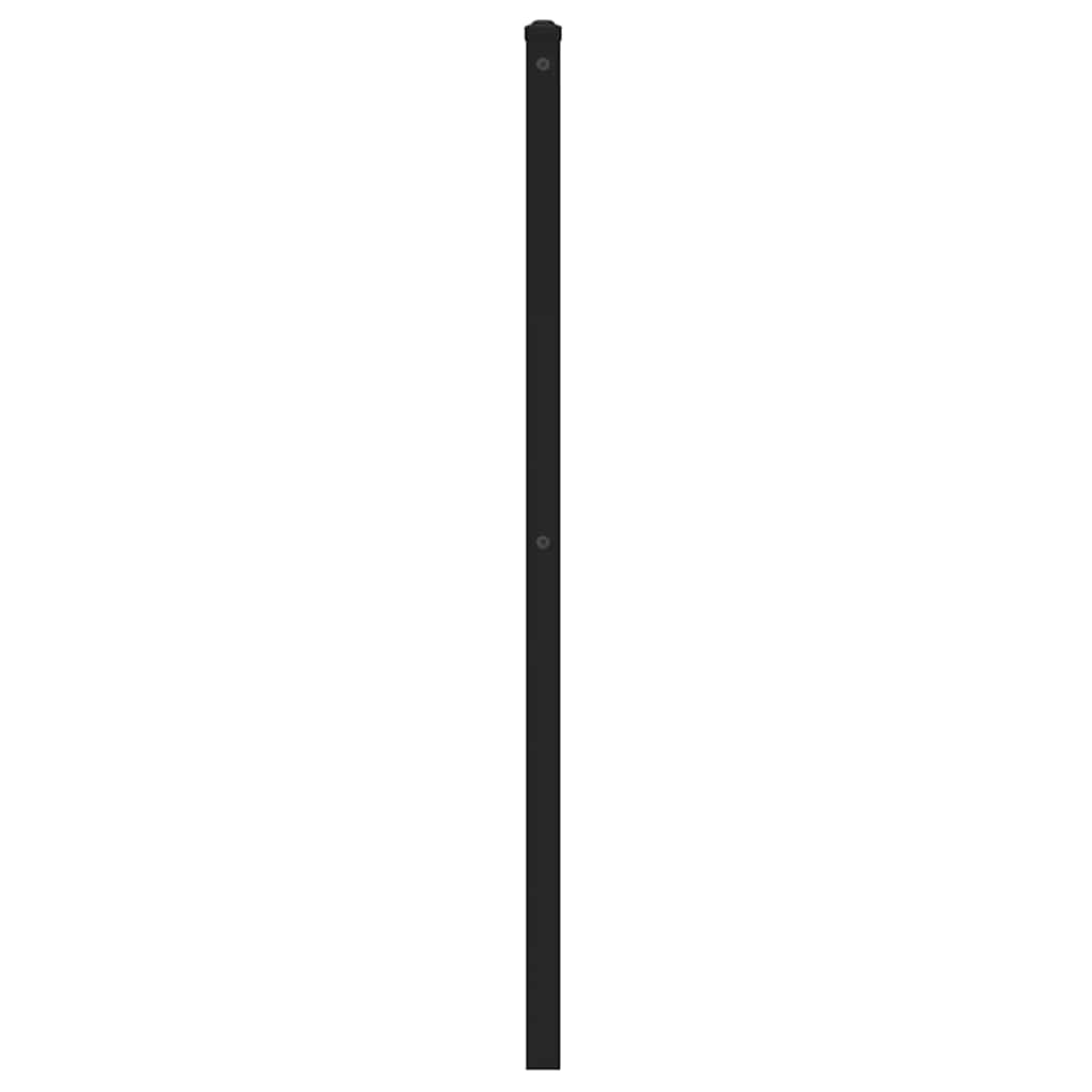 Sonoma tölgy színű szerelt fa és vas csere fejtámla 135 cm 4