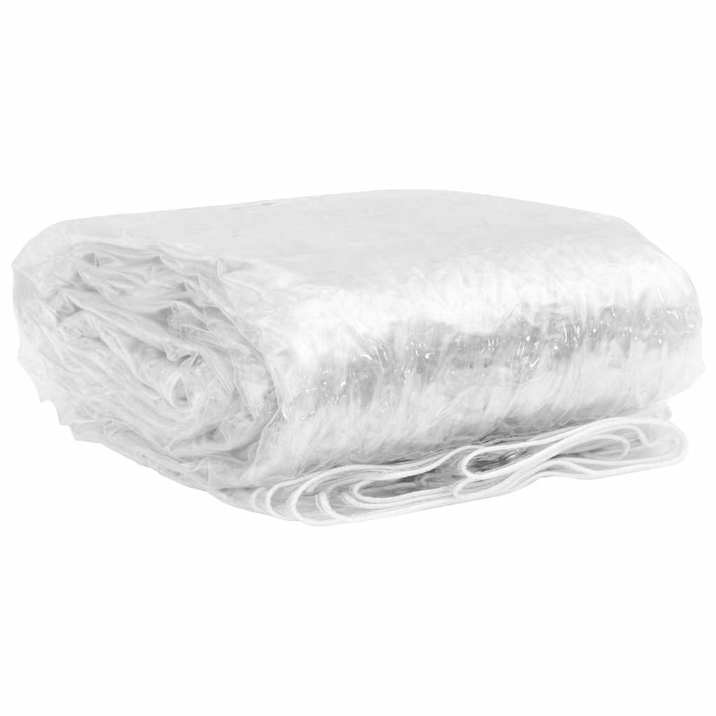Átlátszó ponyva lyukasztóval 1x10 m PVC 4