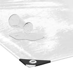 Átlátszó ponyva lyukasztóval 1x10 m PVC 5