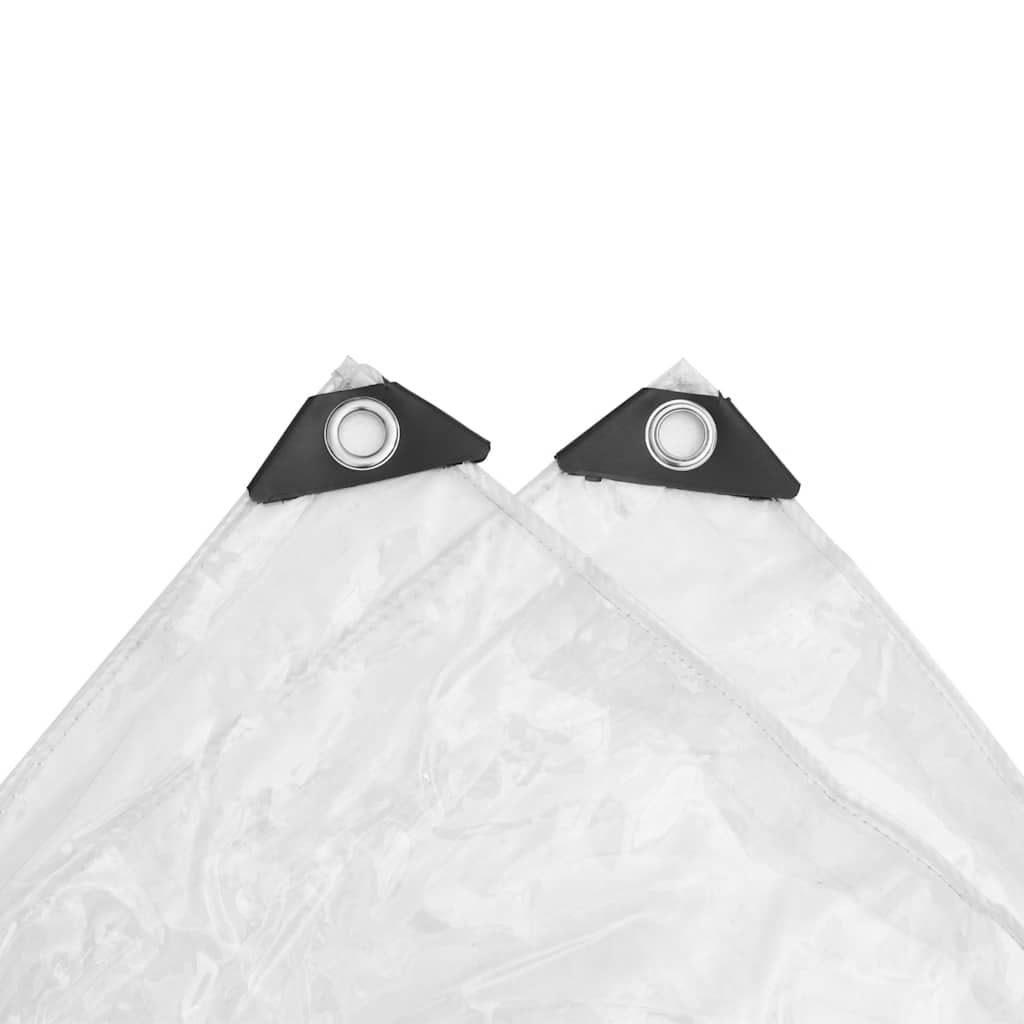 Átlátszó ponyva lyukasztóval 2x5 m PVC 6