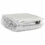 Átlátszó ponyva lyukasztóval 5x5 m PVC 3