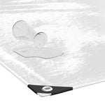 Átlátszó ponyva lyukasztóval 6x10 m PVC 4