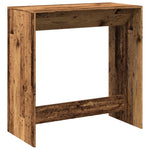 Antik fa színű szerelt fa bárasztal 102 x 50 x 103,5 cm 2