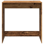 Antik fa színű szerelt fa bárasztal 102 x 50 x 103,5 cm 4