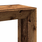 Antik fa színű szerelt fa bárasztal 102 x 50 x 103,5 cm 7