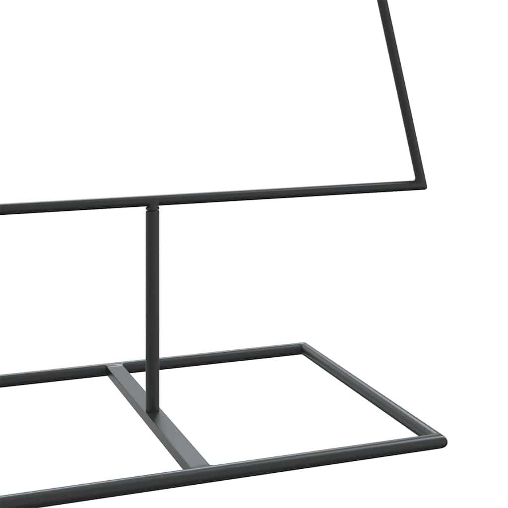 Fekete fém karácsonyfa dekorációhoz 150 cm 6