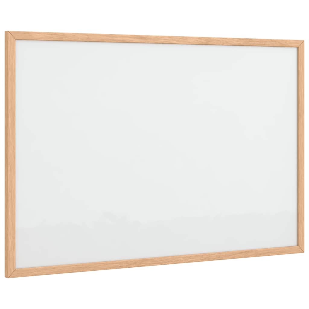 Mágneses fehértábla tömör fenyőfa kerettel 60x40 cm 2