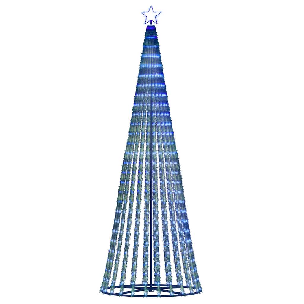 Kék LED karácsonyfa 475 LED 247 cm 5