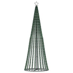 Színes LED karácsonyfa 447 LED 247 cm 4