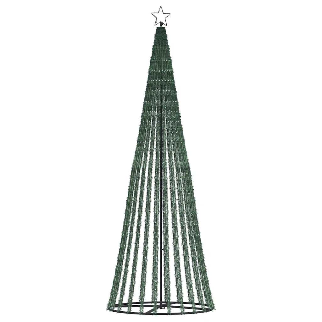 Színes LED karácsonyfa 447 LED 247 cm 4