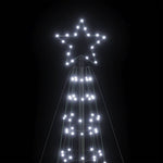Hideg fehér LED karácsonyfa tüskékkel 1534 LED 500 cm 11
