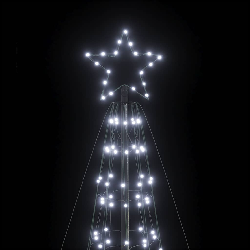 Hideg fehér LED karácsonyfa tüskékkel 1534 LED 500 cm 11