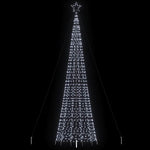Hideg fehér LED karácsonyfa tüskékkel 1534 LED 500 cm