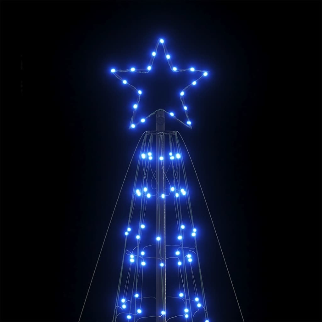 Kék LED karácsonyfa tüskékkel 1534 LED 500 cm 11