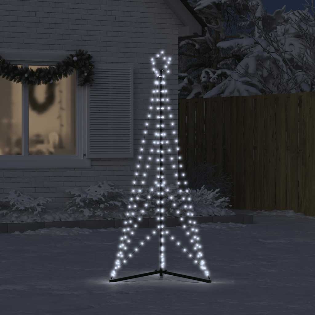 Hideg fehér LED karácsonyfa 363 LED 182 cm 3