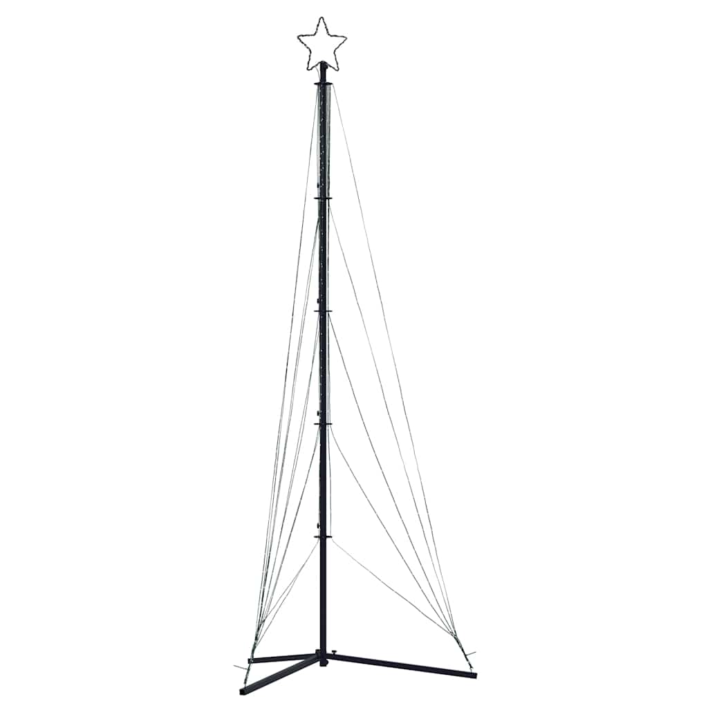 Meleg fehér LED karácsonyfa 525 LED 302 cm 4