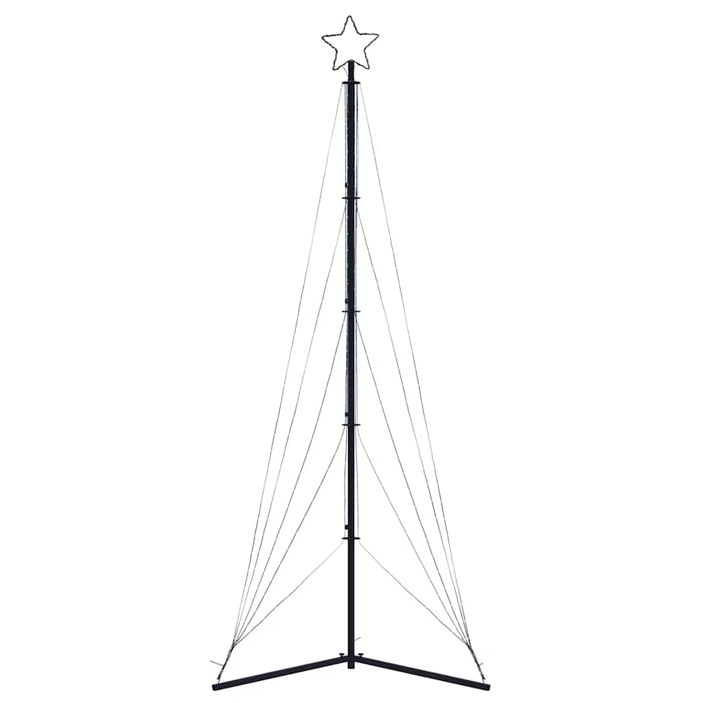Meleg fehér LED karácsonyfa 525 LED 302 cm 5