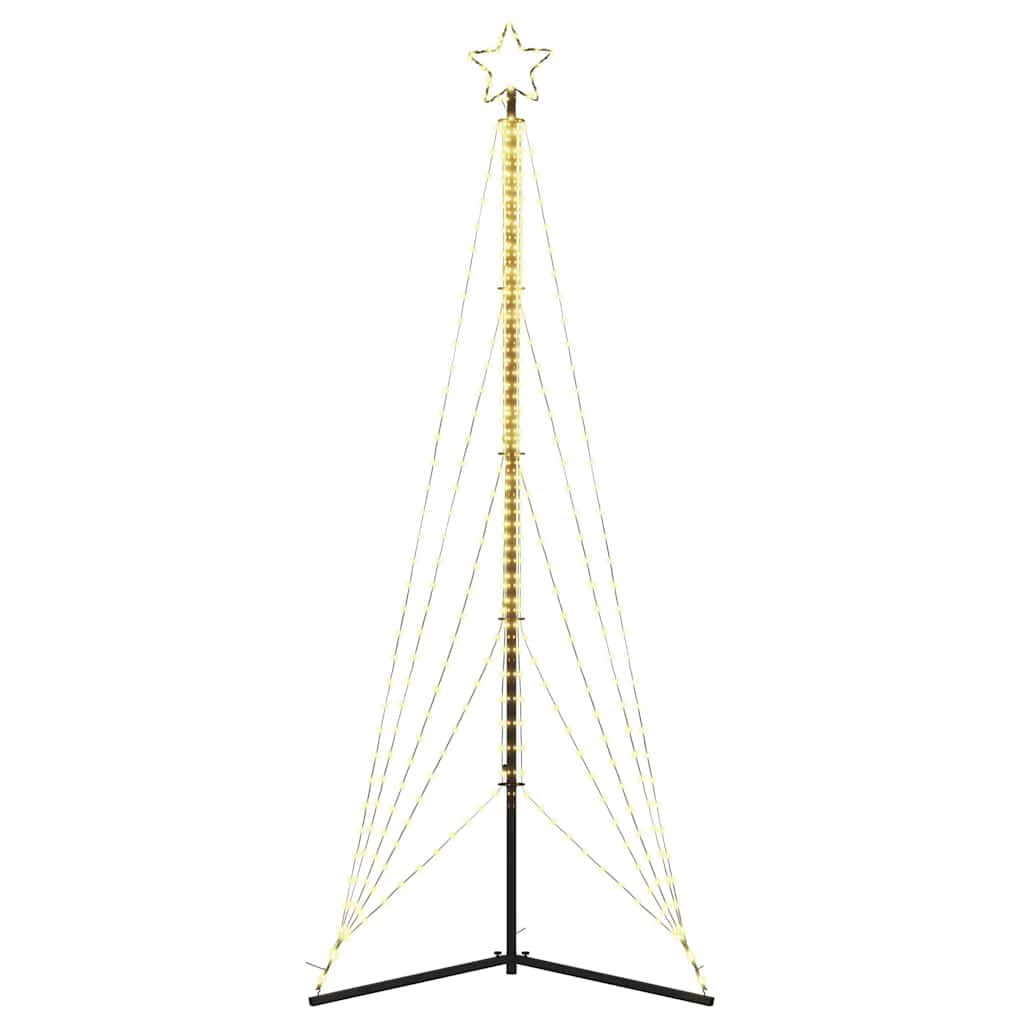 Meleg fehér LED karácsonyfa 525 LED 302 cm 6